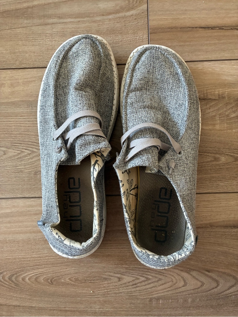 Hey Dude Slip-On Loafers in Heather Gray